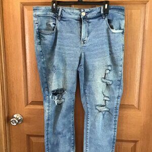 Maurice's Stonewashed Blue Jeans